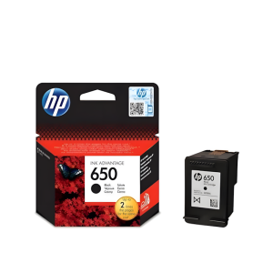 TINTEIRO HP 650 PRETO ORIGINAL INK ADVANTAGE (CZ101AE)
